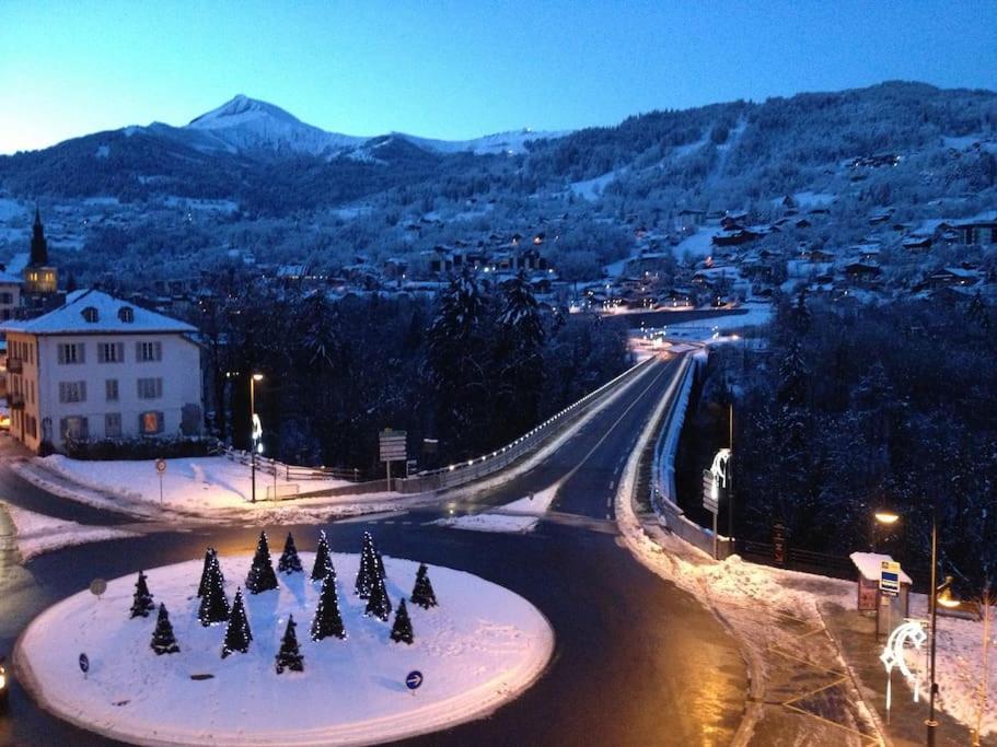 Appart Cosy Et Lumineux Au Coeur De Saint Gervais Dış mekan fotoğraf